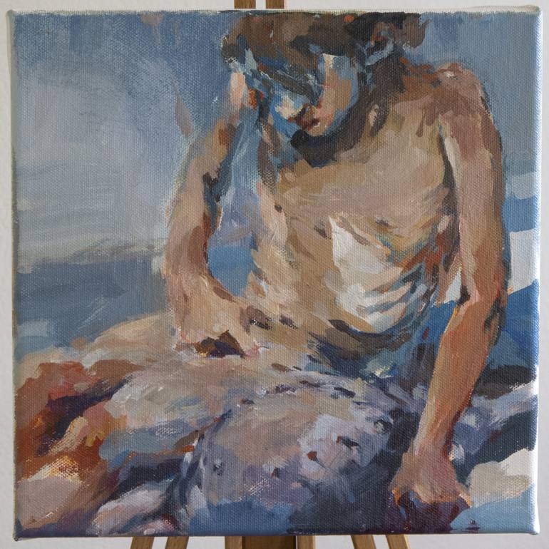 Original Nude Painting by Tony Belobrajdic