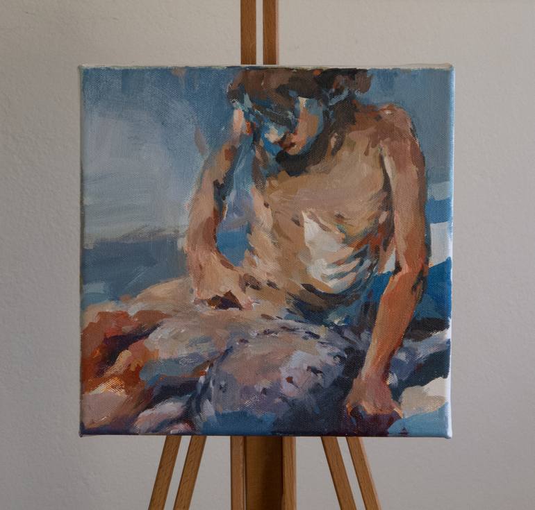 Original Nude Painting by Tony Belobrajdic