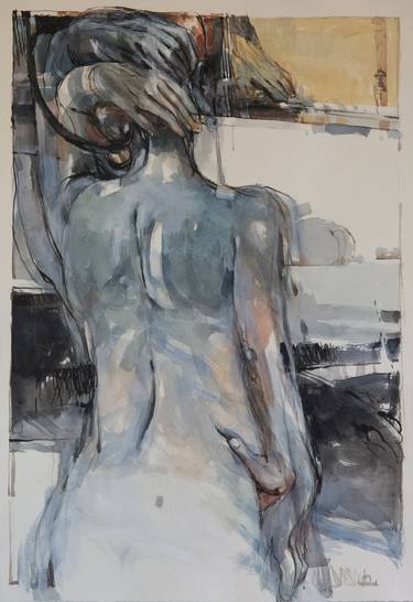 Print of Figurative Nude Drawings by Tony Belobrajdic