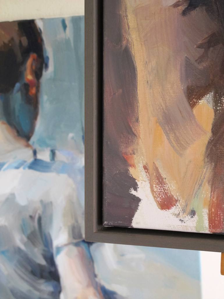 Original Figurative People Painting by Tony Belobrajdic