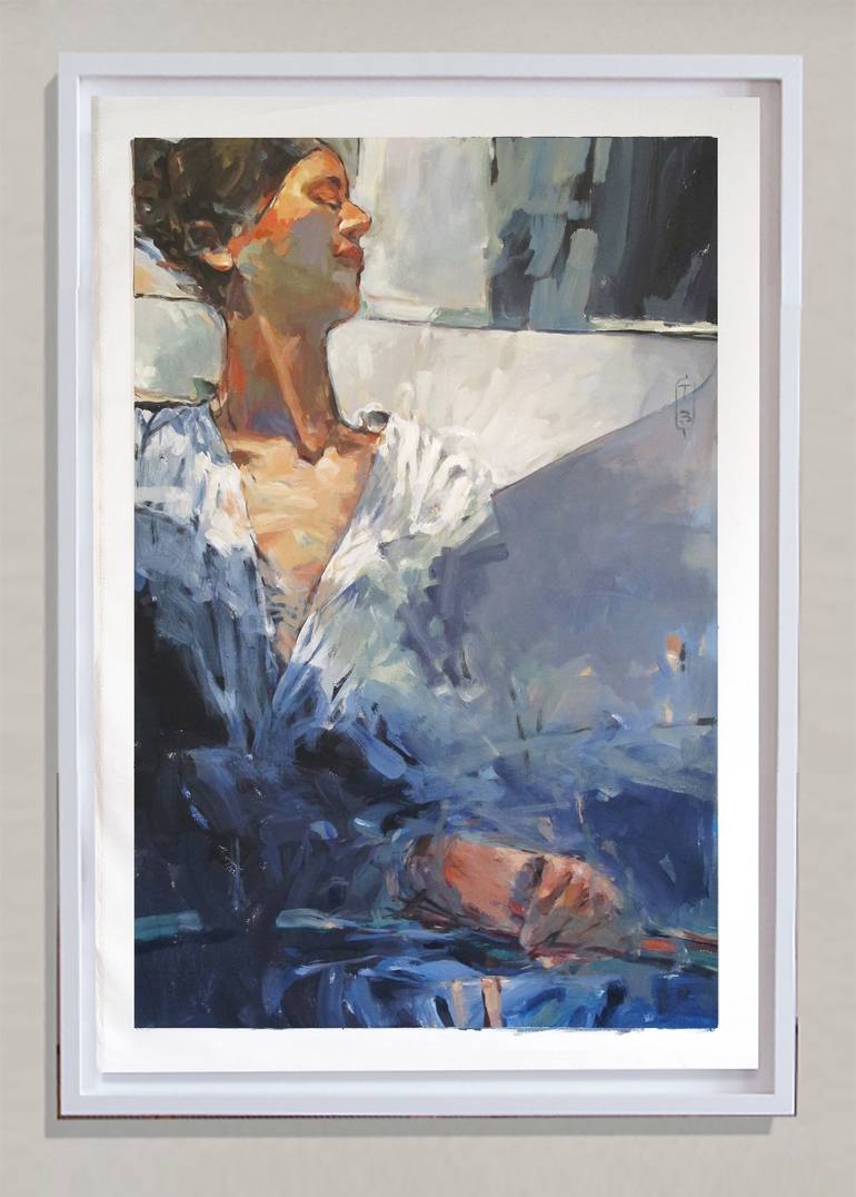 Original Figurative Mortality Painting by Tony Belobrajdic