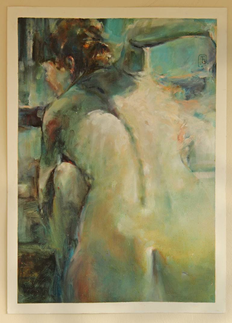 Original Figurative Body Drawing by Tony Belobrajdic