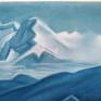 The Sacred Himalayas painting is a pastel on paper inspired by a painting of Roerich.
Blue Mountains Original Pastel on Paper from the series Spiritual Art.
Mountains Roerich’s paintings soothe and heal.
White Mountains wonderful gift for people walking along the spiritual path.
Original Painting is inspirational and inspiring for those who are close to the theme of the Doctrine of Agni Yoga.
*******
The Sacred Himalayas.
Dry Pastel.
2018.