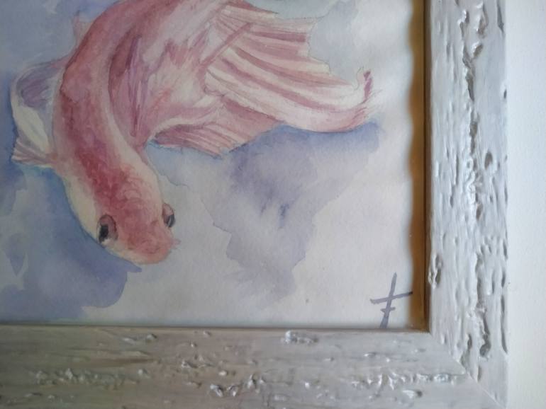 Original Illustration Animal Painting by Svitlana Kalaidzhy
