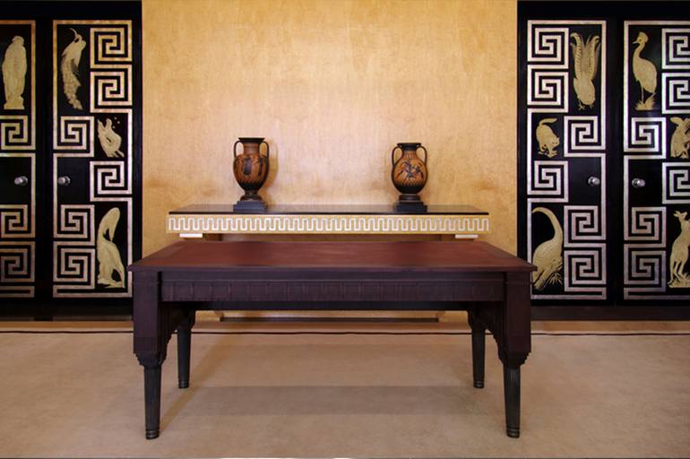 Original Art Deco Architecture Sculpture by Maximilian Zielinski