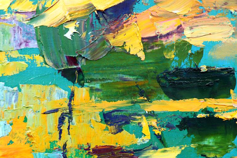 Original Impressionism Nature Painting by Elena Starostina