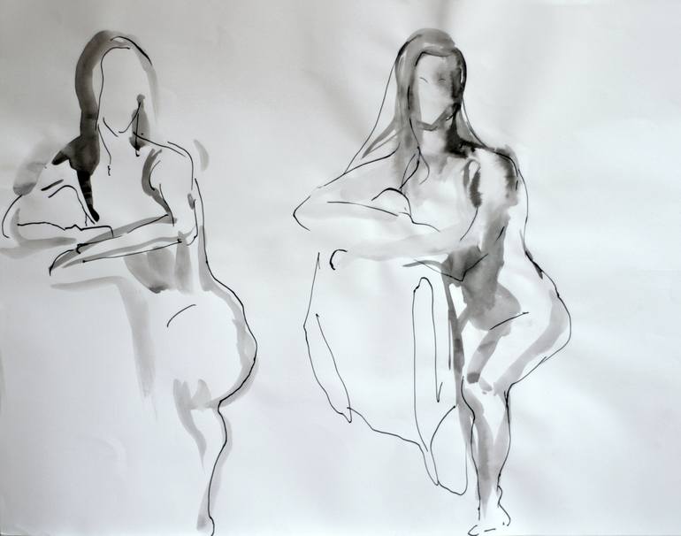 Original  Drawing by elena starostina
