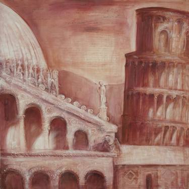 Print of Figurative Architecture Paintings by Elena Starostina