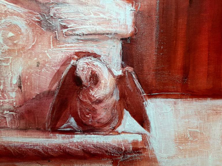 Original Figurative Architecture Painting by Elena Starostina