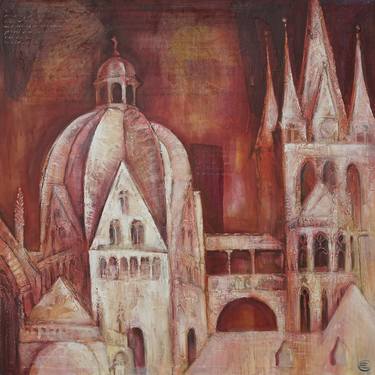 Original Cities Paintings by Elena Starostina