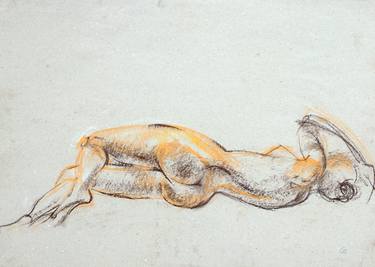 Print of Nude Drawings by Elena Starostina