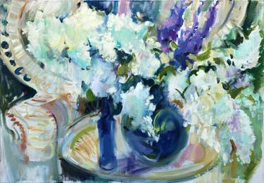 Original Impressionism Floral Paintings by Elena Starostina
