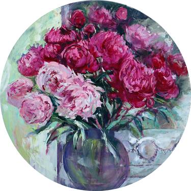 Original Impressionism Floral Paintings by Elena Starostina