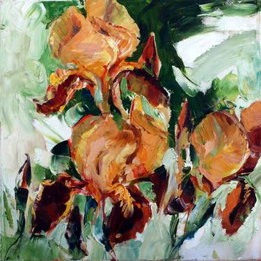 Original Impressionism Floral Paintings by Elena Starostina