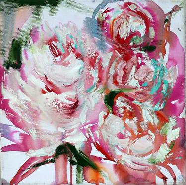 Print of Impressionism Floral Paintings by Elena Starostina