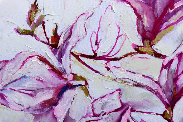 Original Floral Painting by Elena Starostina