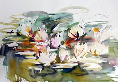 Original Impressionism Nature Paintings by Elena Starostina