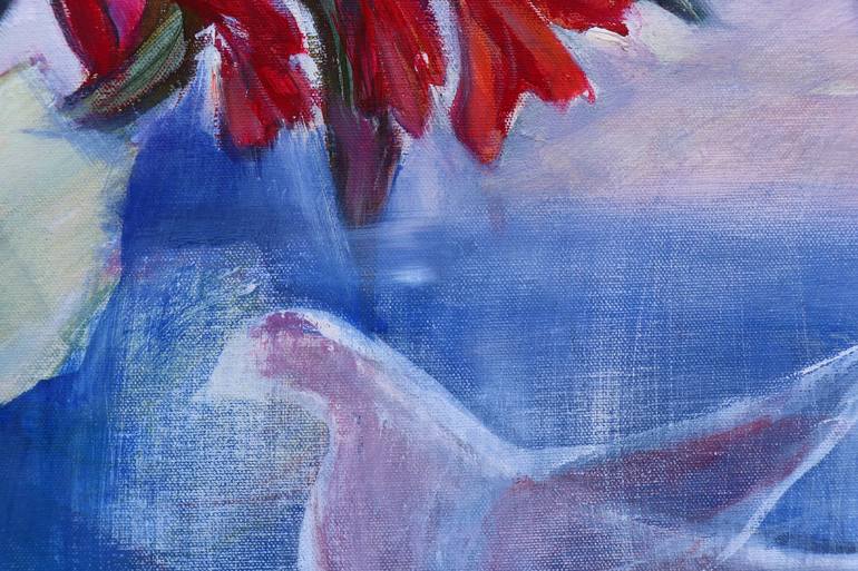 Original Impressionism Floral Painting by Elena Starostina