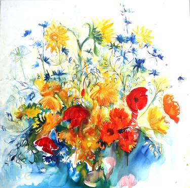 Original Floral Paintings by Elena Starostina