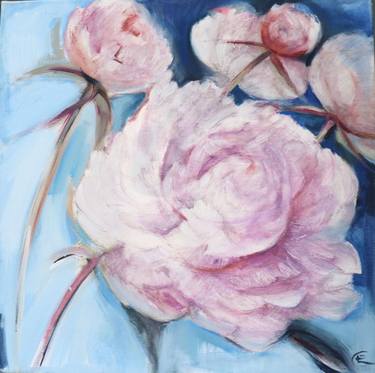 Original Impressionism Floral Paintings by Elena Starostina