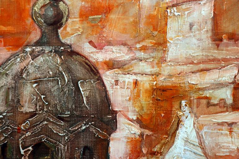Original Impressionism Architecture Painting by Elena Starostina