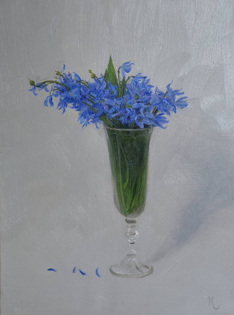 Original Realism Still Life Painting by Olga Menzhiliy