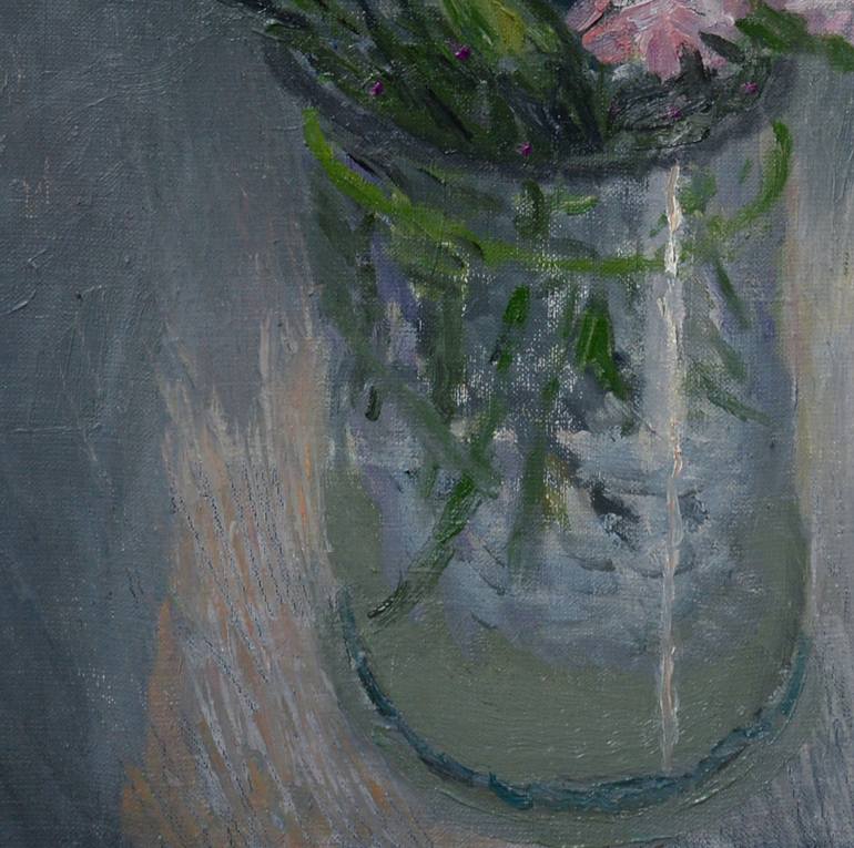 Original Impressionism Still Life Painting by Olga Menzhiliy