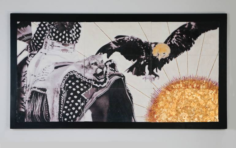 Original Other Animal Collage by Stephanie Alton