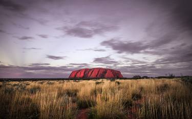 Magic hour at Uluru - Limited Edition of 3 thumb