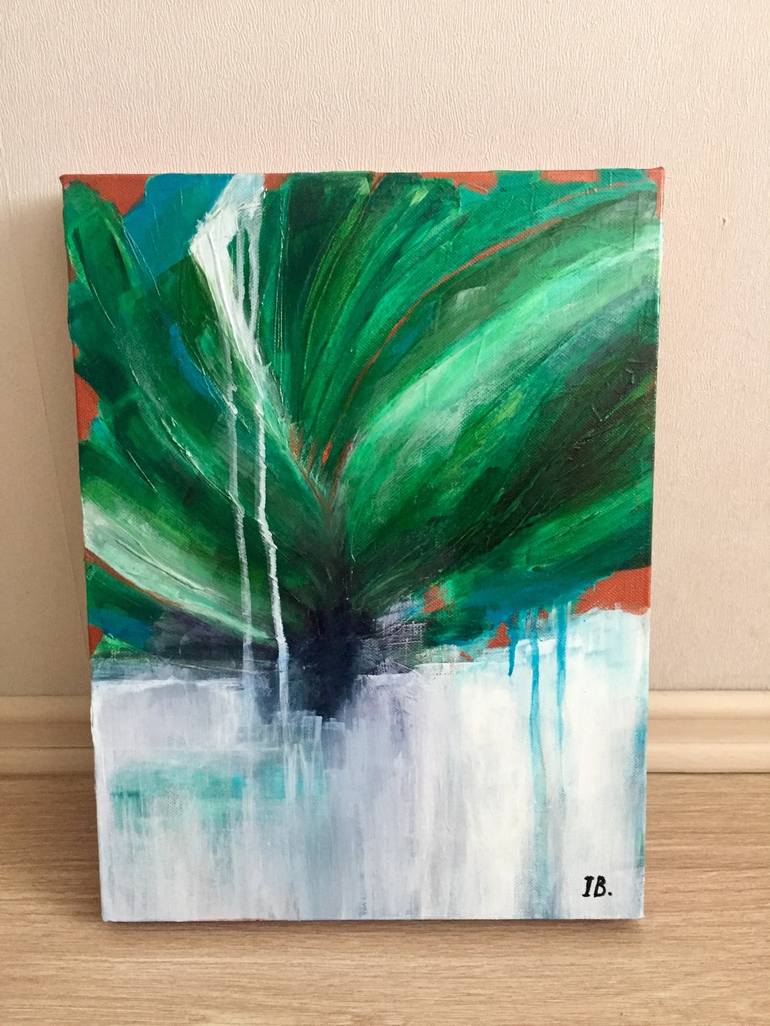 Original Abstract Expressionism Abstract Painting by Inna Bond