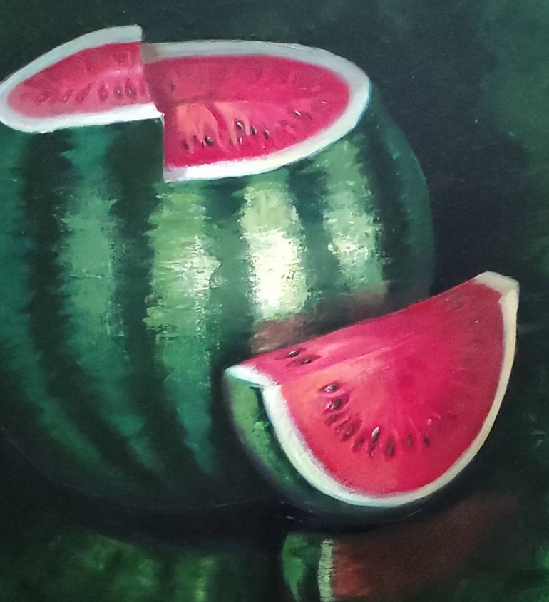 Original Realism Food & Drink Painting by Нина Федотова