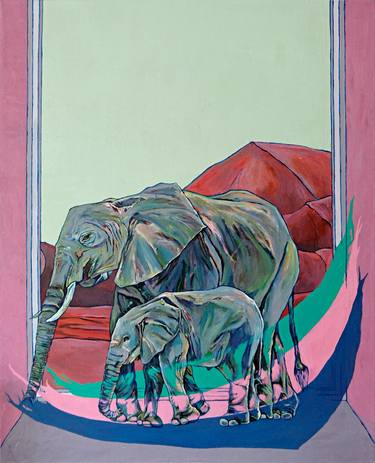Original Contemporary Animal Paintings by Ana Kim