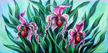 Original Realism Floral Paintings by Sofia Goldberg