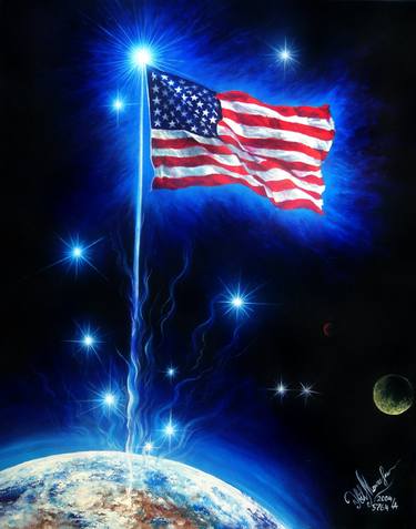 American Flag. The Star Spangled Banner thumb