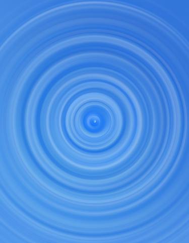 Blue Concentric Circles thumb