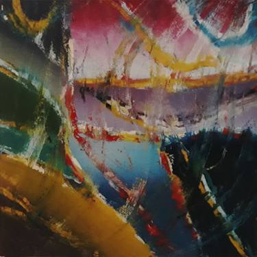Print of Abstract Expressionism Outer Space Paintings by Dauri Diogo