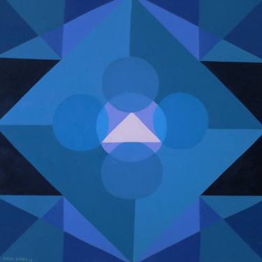 Print of Geometric Paintings by Dauri Diogo