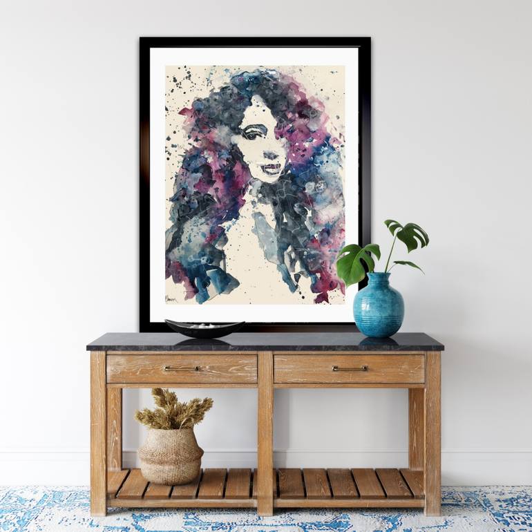 Original Figurative People Painting by Abi Jameson