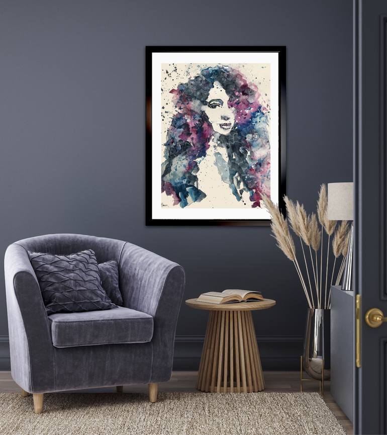 Original Figurative People Painting by Abi Jameson
