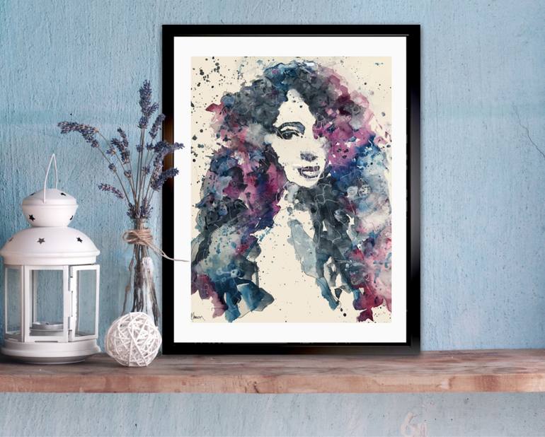 Original Figurative People Painting by Abi Jameson