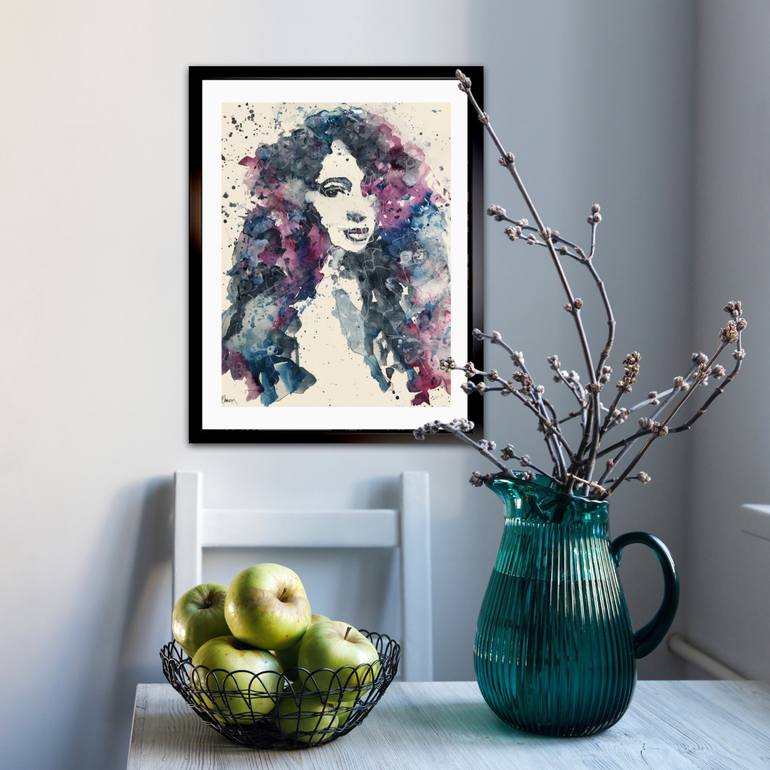 Original Figurative People Painting by Abi Jameson