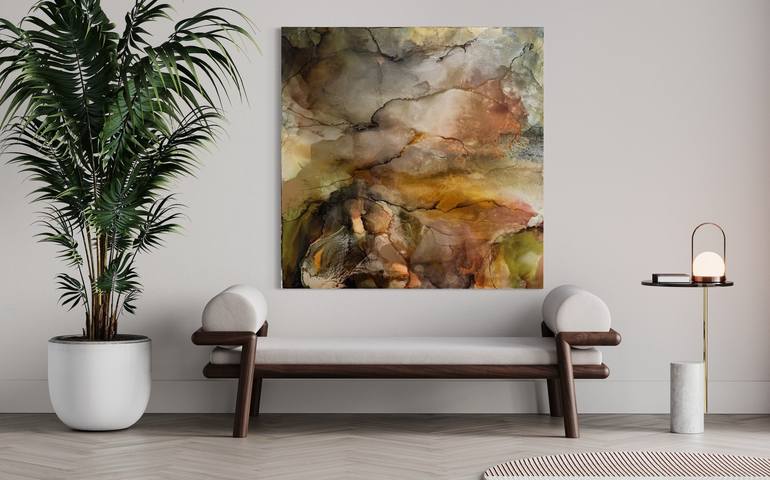 Original Contemporary Abstract Painting by Barbara Mink