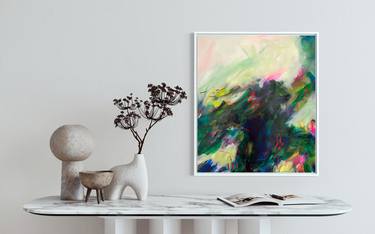 Original Abstract Expressionism Abstract Paintings by Luana Asiata