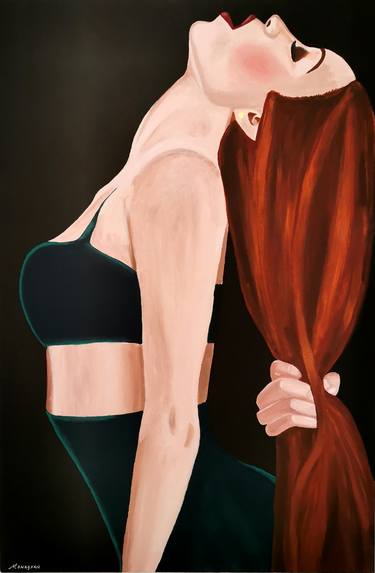 Original Erotic Paintings by Michelle Monaghan