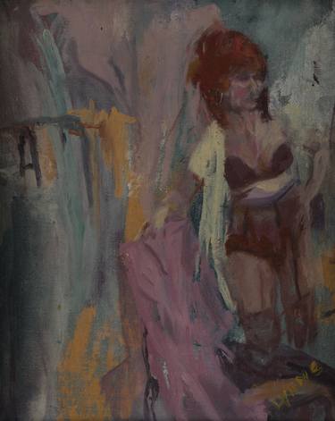 Original Expressionism Women Paintings by Lynne Guess