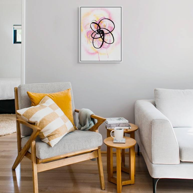 Original Street Art Abstract Painting by Allison Belolan