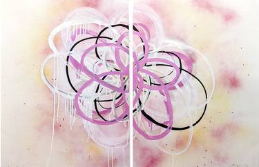 Empyreal Floral Split - Diptych image
