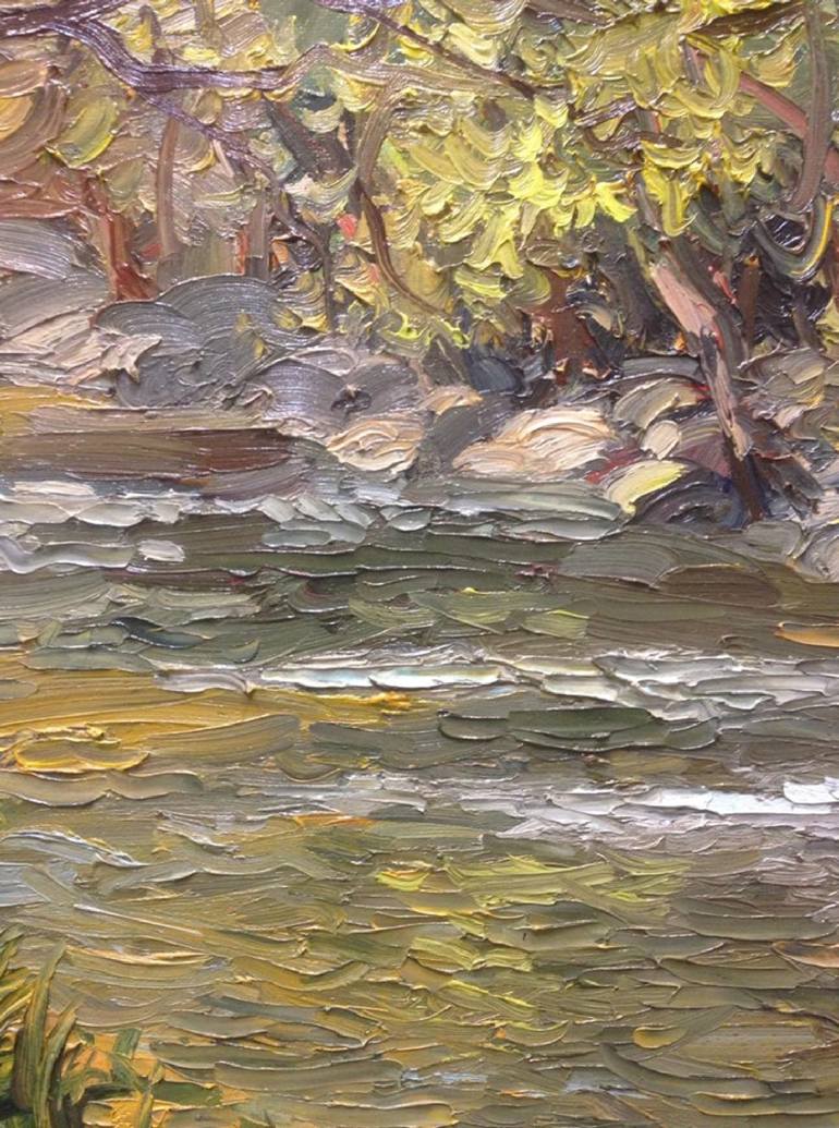 Original Impressionism Landscape Painting by Ashot Azatyan