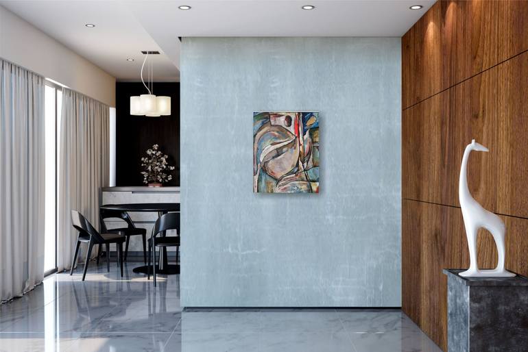 Original Abstract Expressionism Abstract Painting by Sona Art