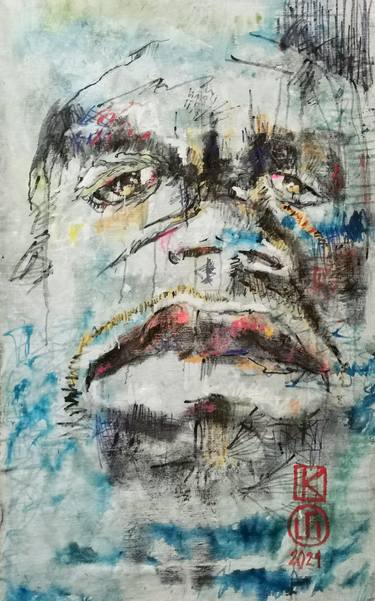 Print of Expressionism Portrait Paintings by SONA ART